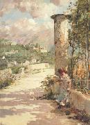 Vincenzo Irolli A Quiet Read (mk21) oil painting